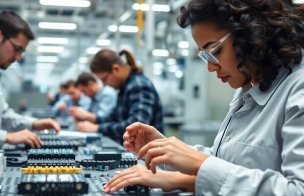 Effizienzsteigerung in der Produktion durch Werkverträge