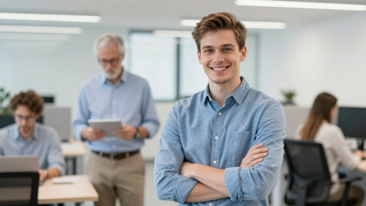 Azubi-Story: Wie ein Auszubildender zum festen Teammitglied wurde